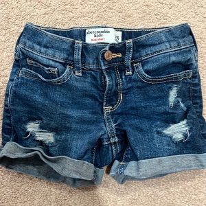 Abercrombie kids Jean shorts